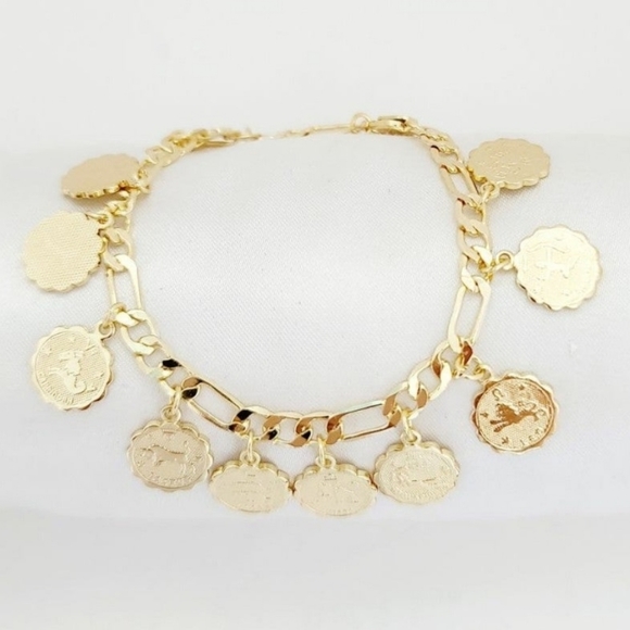 Zodiac bracelet Gold-plated - Picture 1 of 4